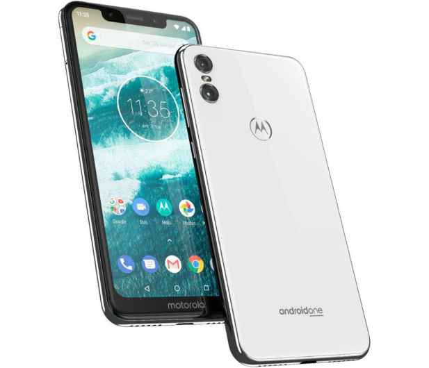 MOTOROLA One 4/64GB Biały Dual Sim - 448947 - zdjęcie